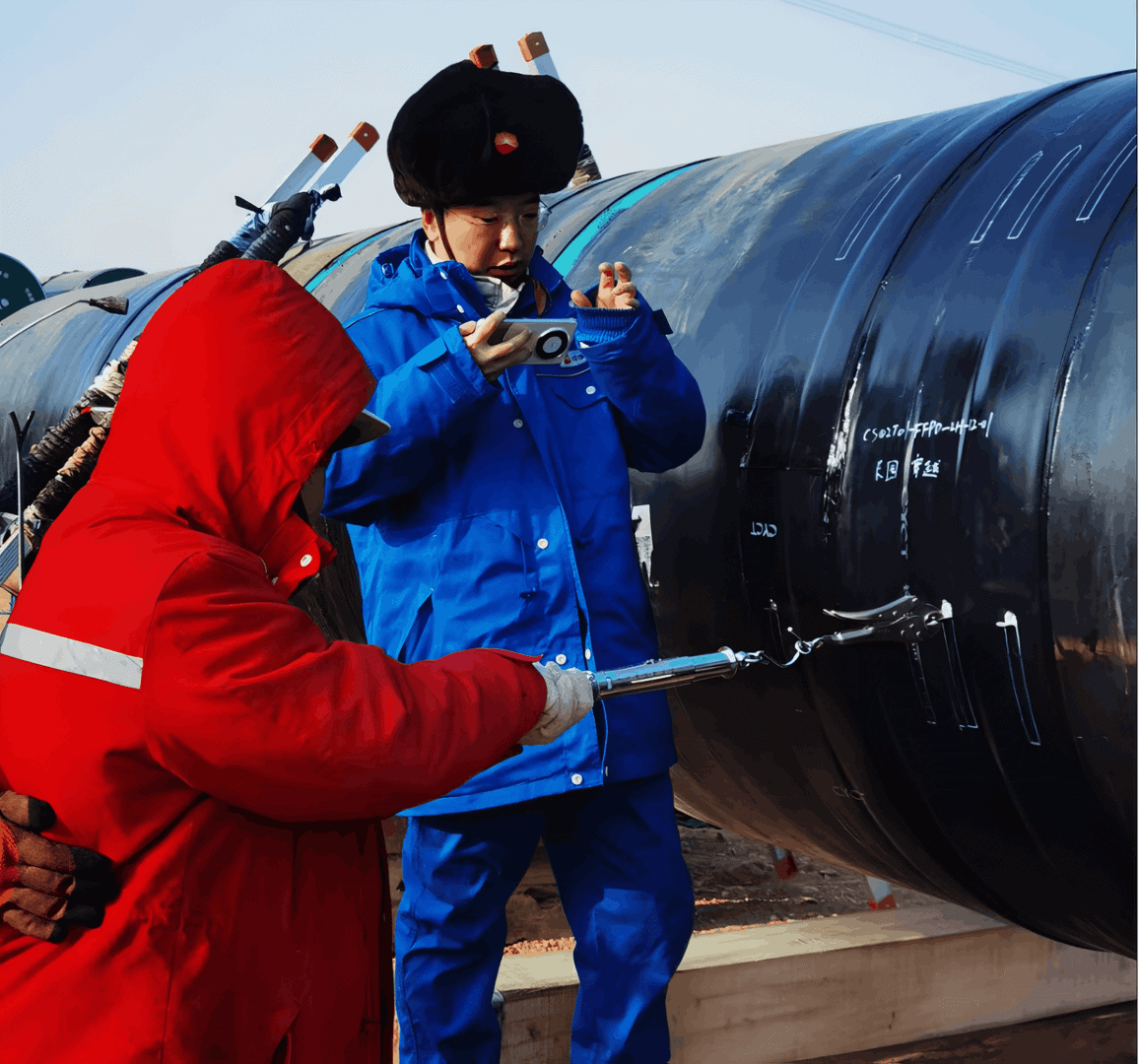 Construction of Radiation Cross-linked Polyethylene Heat-shrinkable Tape