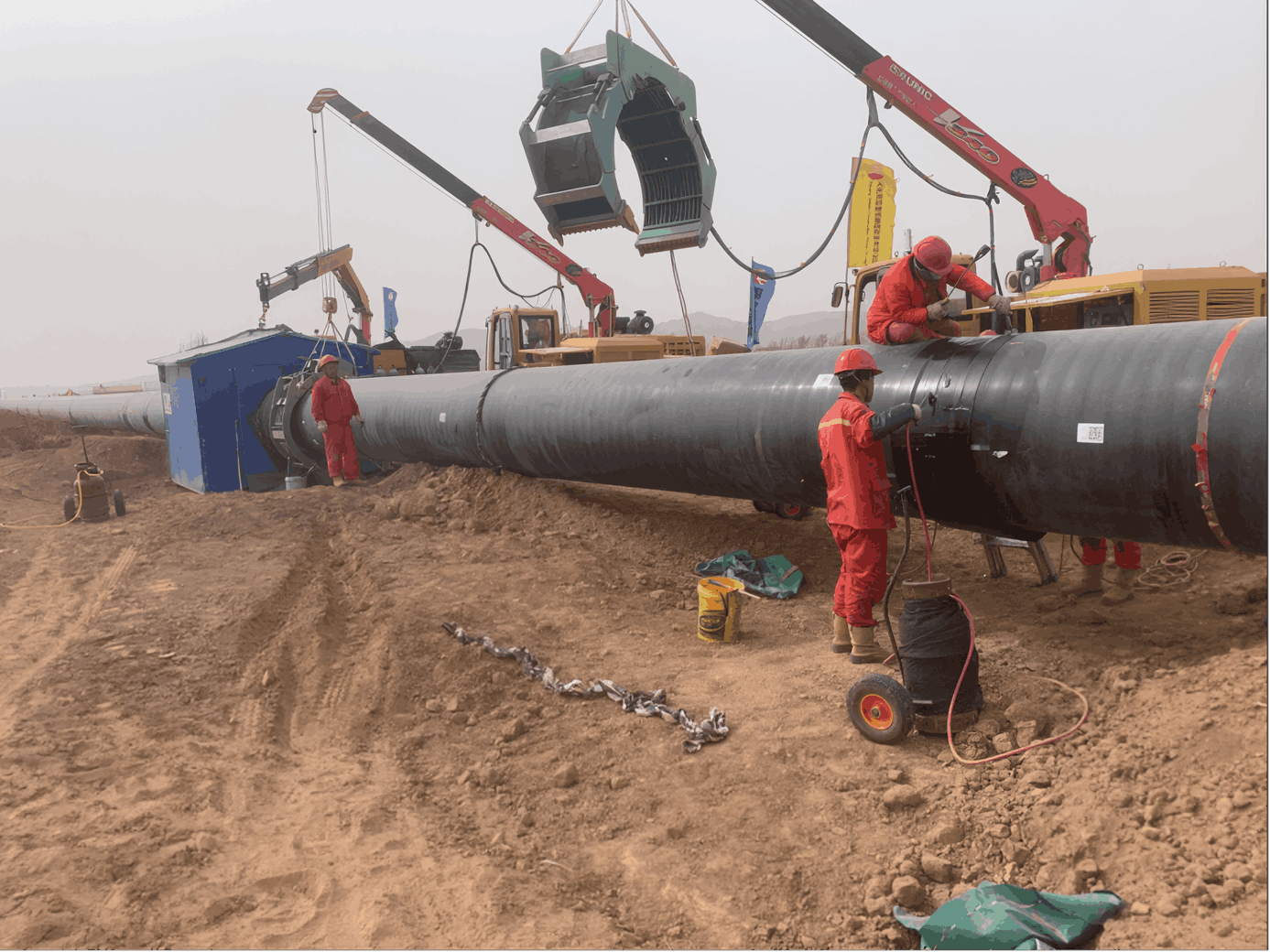 Heat-Shrinkable Tape Project for Shaanxi Section, Middle Route of West-East Gas Pipeline III, PipeChina
