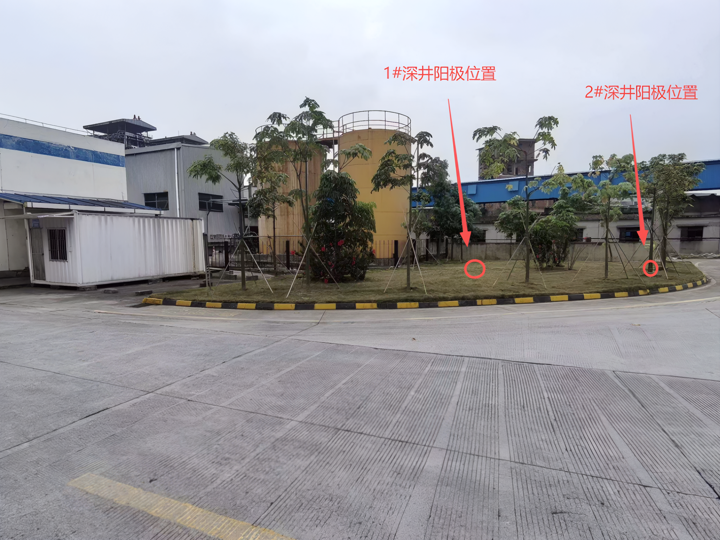阳极地床安装图
