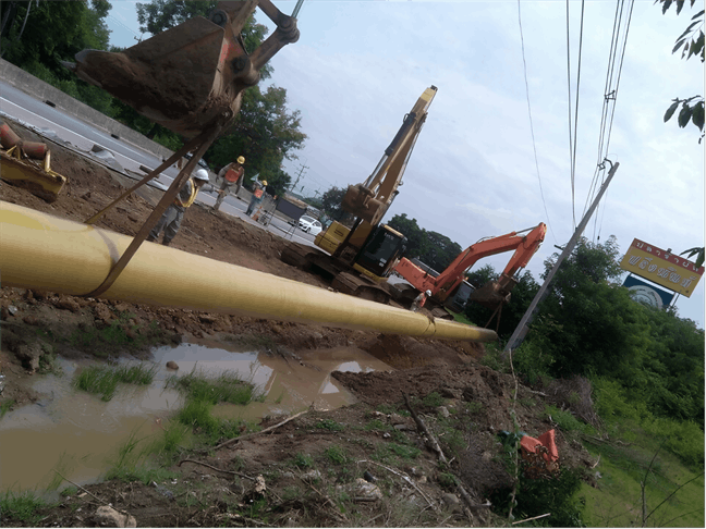 Steel Pipe Pull-back