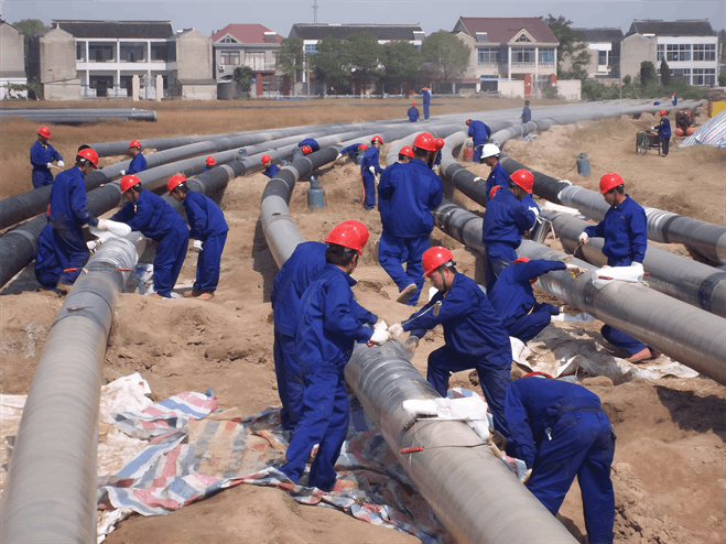 中国石油天然气管道局穿越分公司长江穿越工程